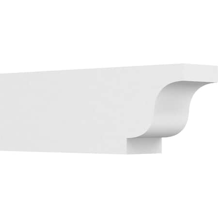 Ekena Millwork Standard Newport Architectural Grade PVC Rafter Tail, 5"W X 8"H X 24"L RFTP05X08X24NEW